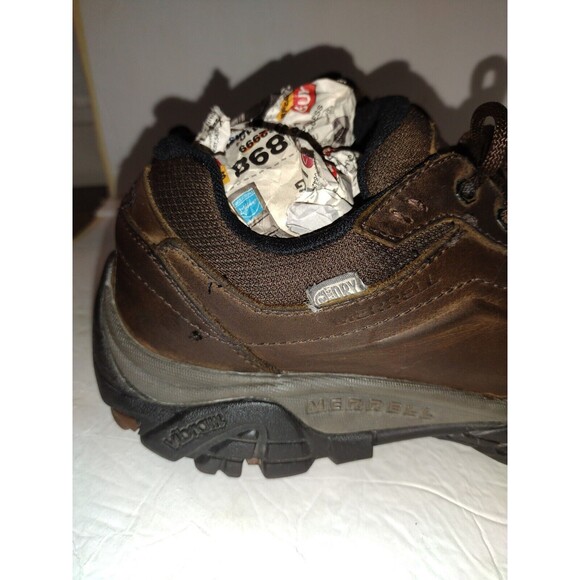 Merrell Men's Moab Adventure Lace Waterproof Dark Earth J91825 US 10.5 M EU 44.5 - Picture 13 of 16